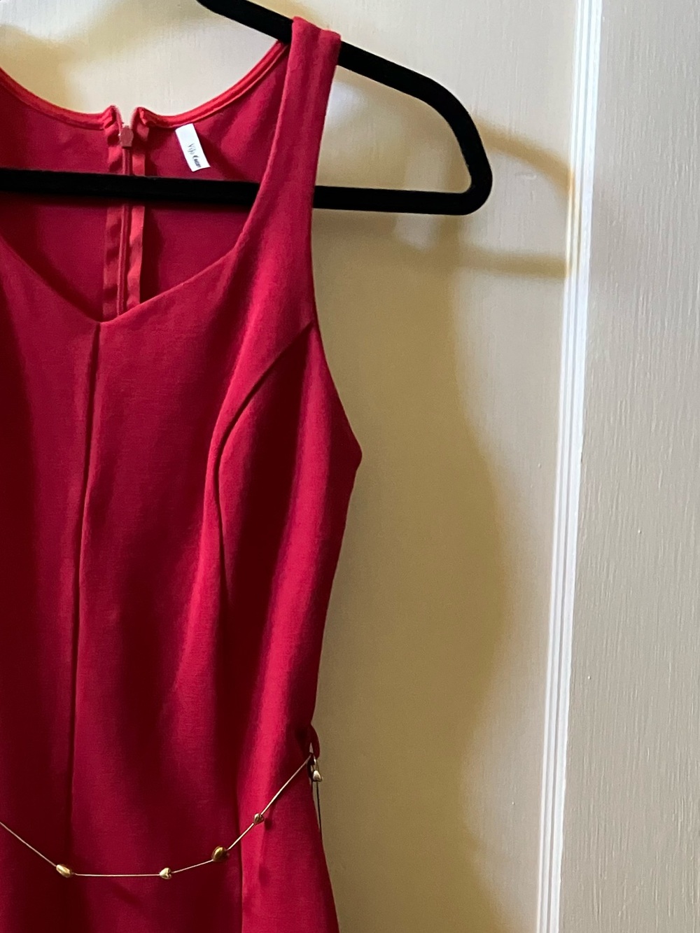 Red Midi Dress